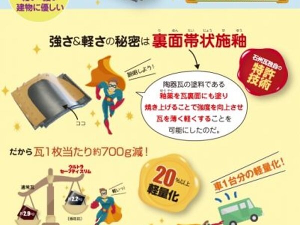 石州和形瓦の新商品！の画像